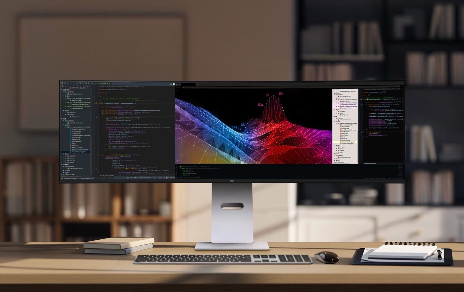 LG UltraWide 49U950A-W ra mắt: Màn hình 49 inch cong 144Hz, KVM switch tích hợp - Techlade
