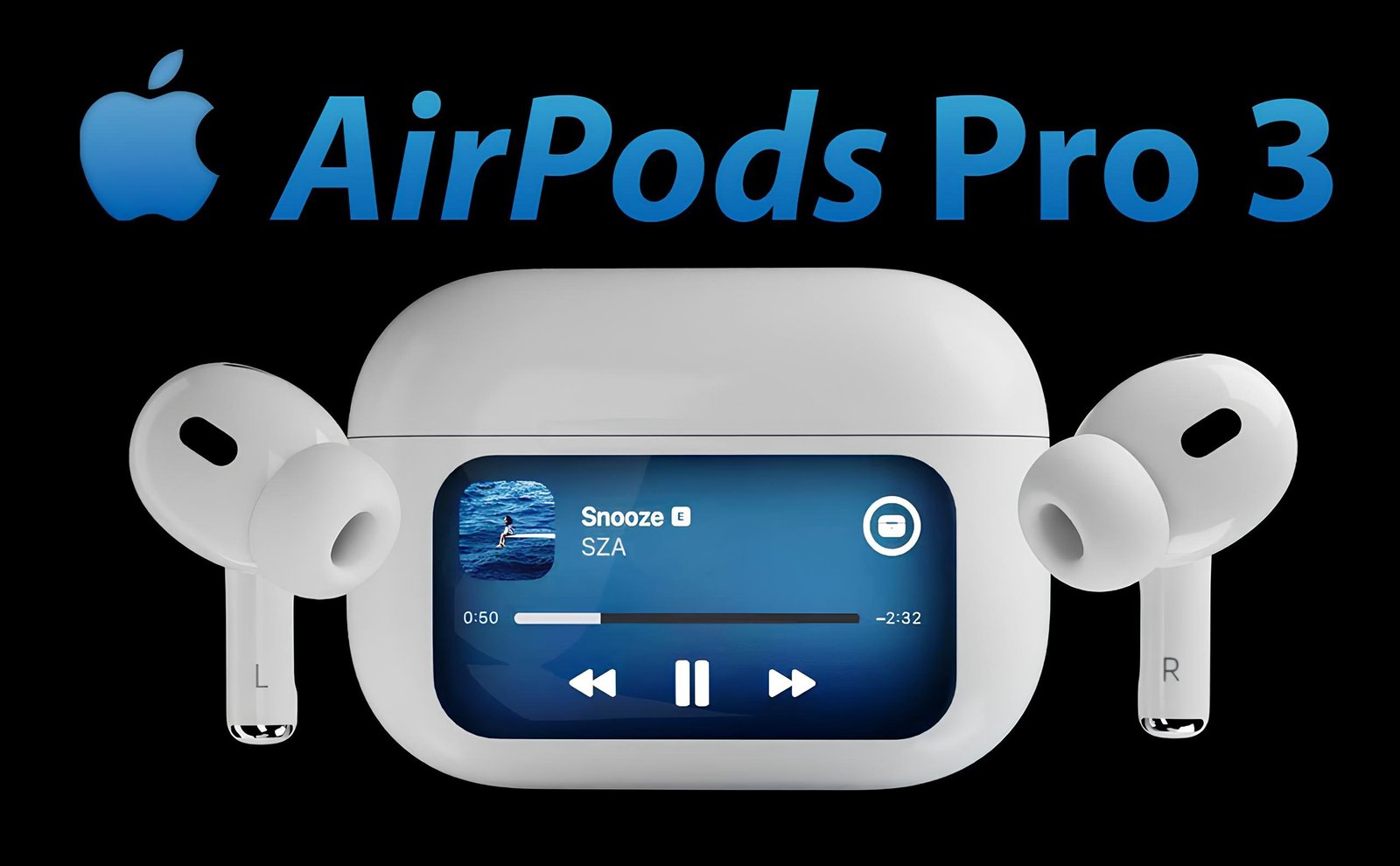 Thiết kế mới của AirPods Pro 3: Hộp sạc với cảm ứng, khả năng theo dõi nhịp tim - Techlade