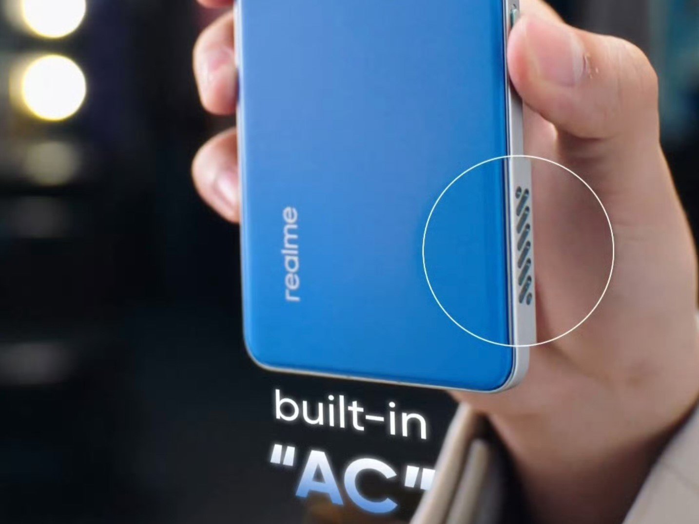Smartphone Realme có điều hòa tích hợp - Techlade