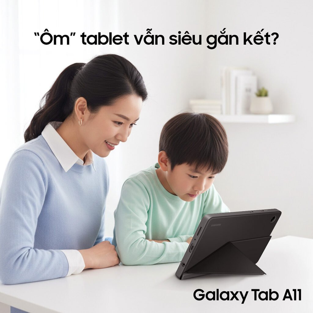 Samsung Galaxy Tab A11: Hiệu năng mạnh mẽ, giải trí bất tận