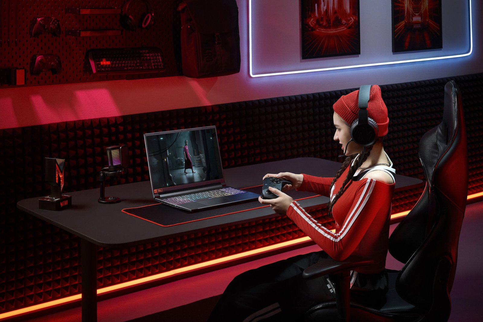Acer Nitro V 16 và V 16S ra mắt: Laptop gaming chip Intel Core 9 và RTX 5070, màn hình 180Hz - Techlade